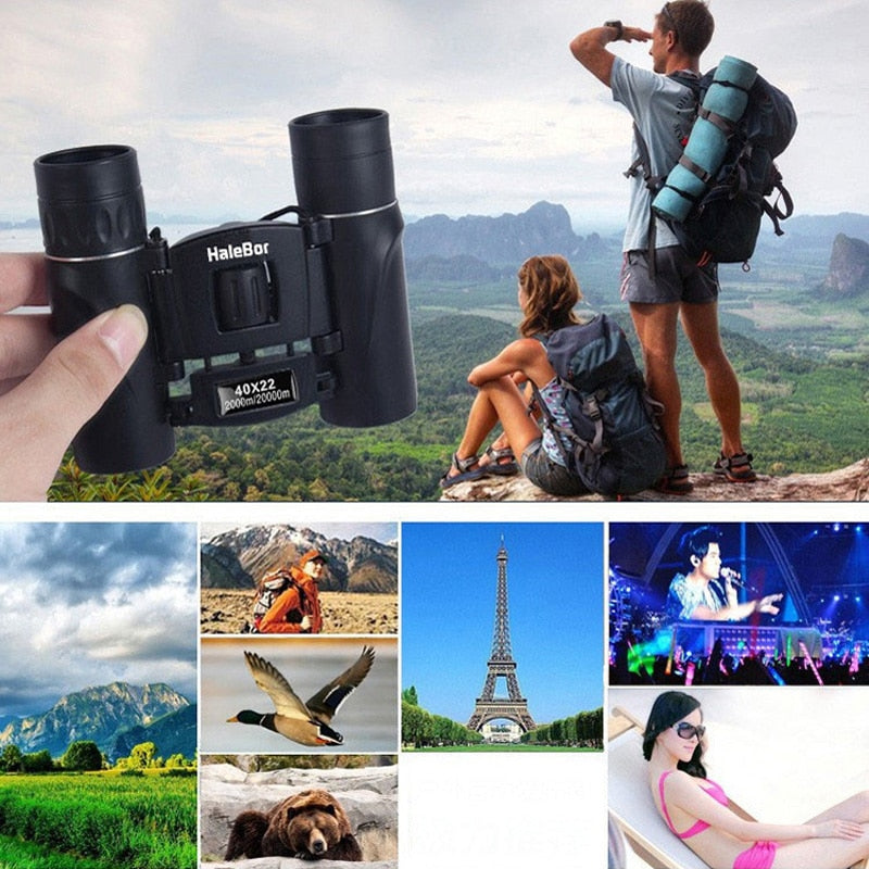 40x22 HD Powerful Binoculars Folding Telescope 40x22 HD Powerful Binoculars Folding Telescope